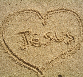 Jesus Escrito na Areia