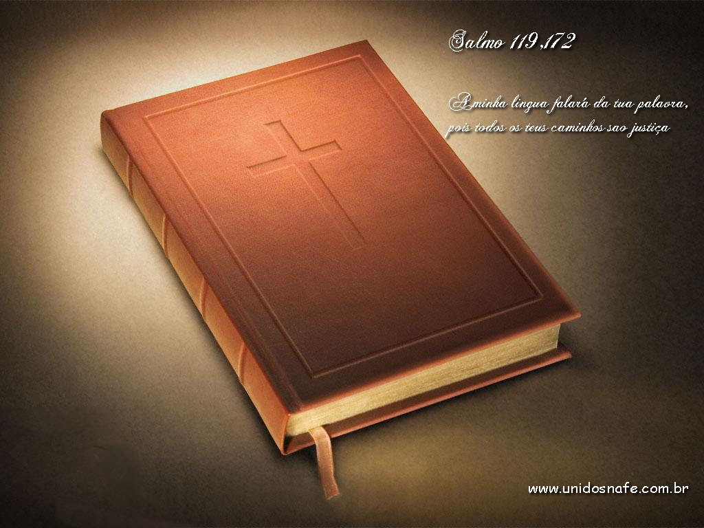 Papel de Parede: A minha lingua falará da tua palavra - Salmo 119,72
